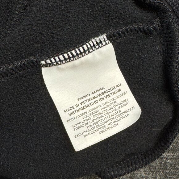 Nike Dri-Fit Women’s Black Pullover Hoodie Size Medium M Swoosh Logo Fleece Line - Picture 8 of 11